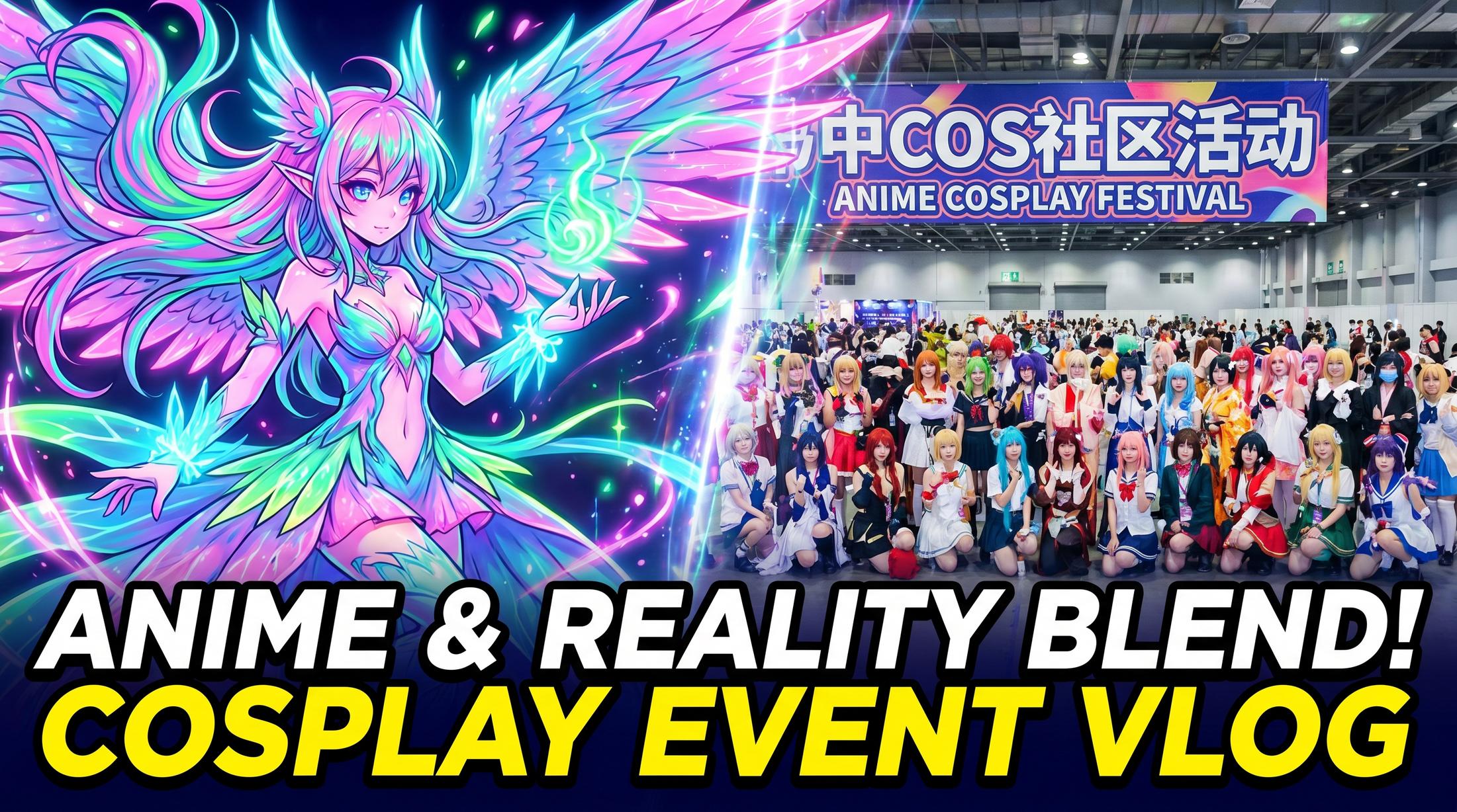 酒店摄像头二次元：漫展Cosplay活动合影